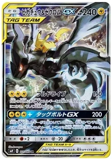 ピカチュウ&ゼクロムGX SR: SA [SM9 101/095]